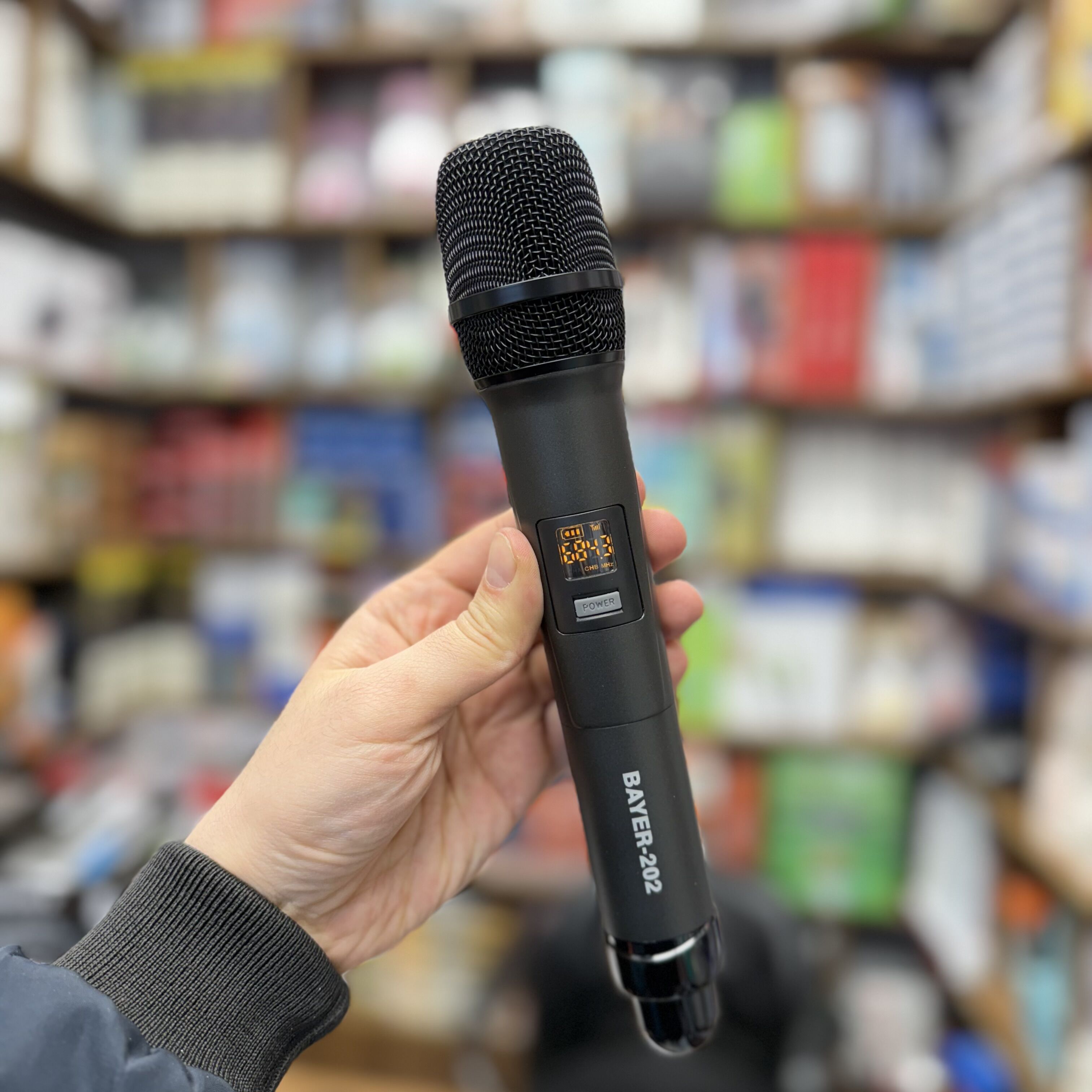 میکروفون بیسیم USB برند بایر BAYER 202